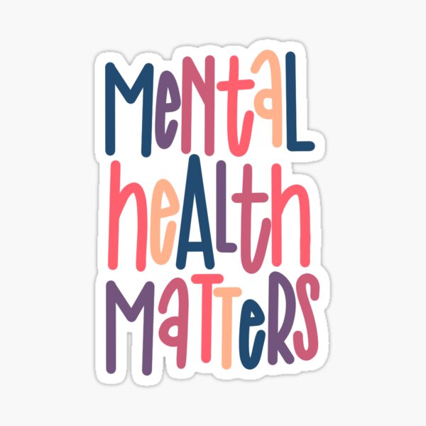 Large Quote Stickers - Mental Health Vol One – Moore Avenue