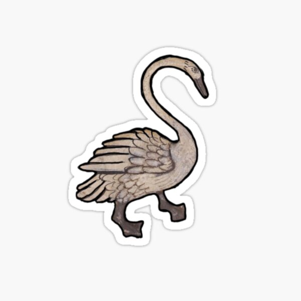 Vista previa del artículo con la obra «Bestiario de Aberdeen Goose», diseñado y vendido por Kimberly Webb.