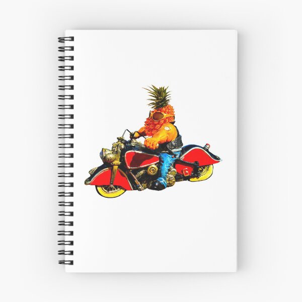 Item preview, Pineapple Head Biker designed and sold by Gustavo Navarro.