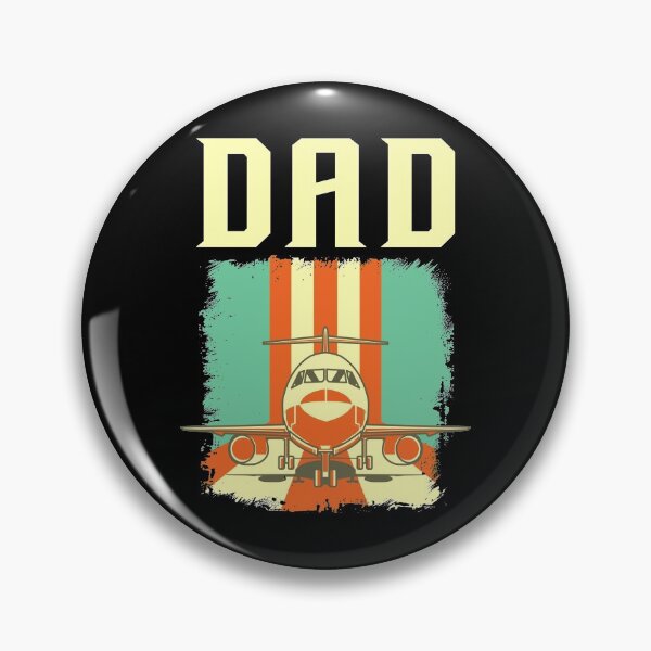 Item preview, Retro Airplane Pilot Dad Plane Aviation Father designed and sold by perfectpresents.