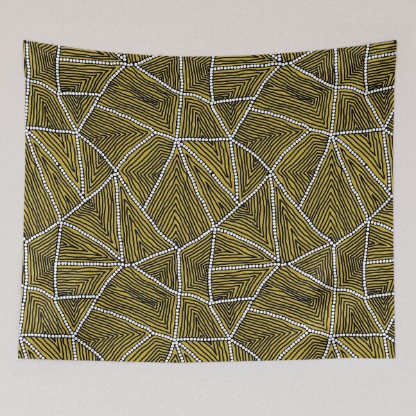 Item preview, Authentic Aboriginal Art - Farmlands 4 designed and sold by HogarthArts.