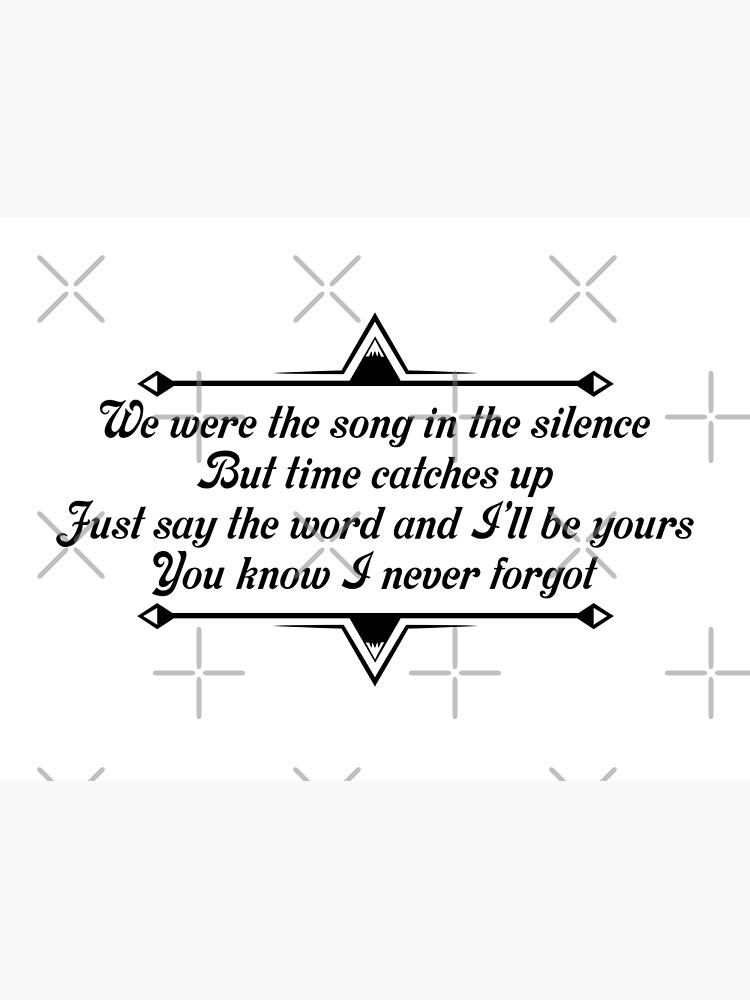 "We Used To Be Giants (Black Version)" Poster by Meltey Redbubble