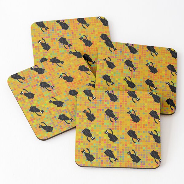 Item preview, Black Cats Pattern designed and sold by dysperdis.