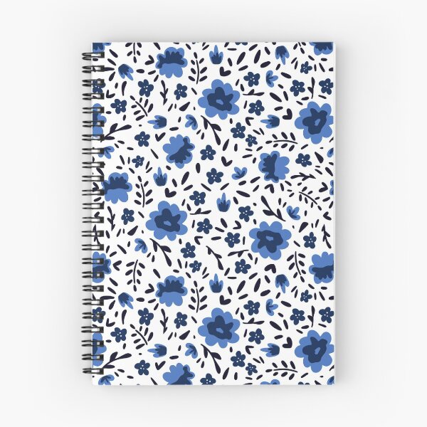 Item preview, Blue Flower Pattern designed and sold by slmarcotte000.