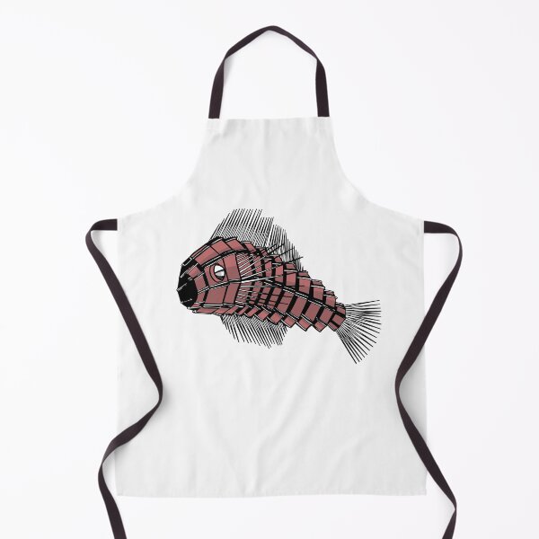 Item preview, Retro future steampunk fish. designed and sold by Tahuverian.