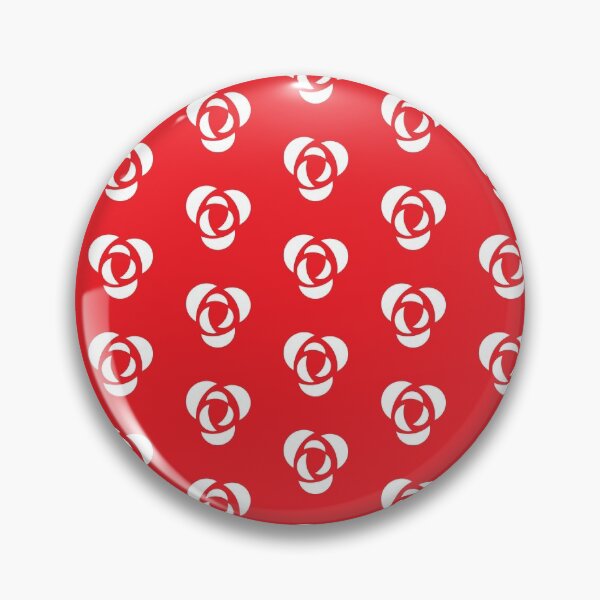 Item preview, White Rose On Red Pattern designed and sold by zcabask.