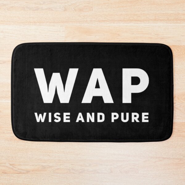 Item preview, Wise And Pure (WAP)  white designed and sold by LiveAndGlow.