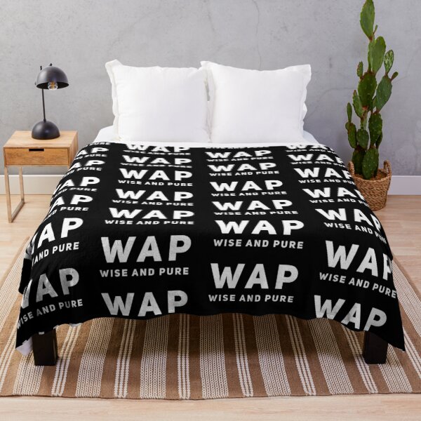 Item preview, Wise And Pure (WAP)  white designed and sold by LiveAndGlow.