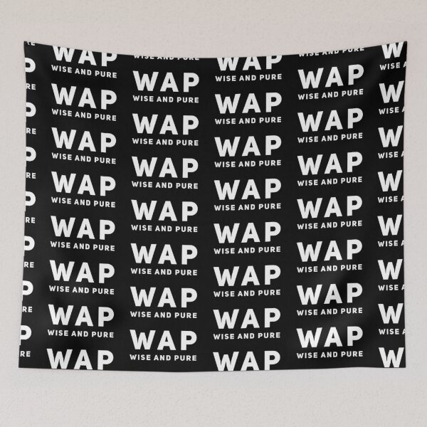 Item preview, Wise And Pure (WAP)  white designed and sold by LiveAndGlow.