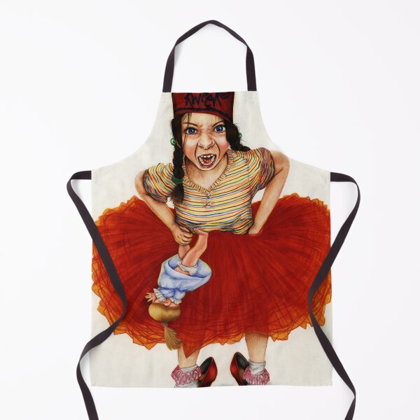 Item preview, I am the Qween Girl with Doll Having Tantrum Design designed and sold by IndyOnly.