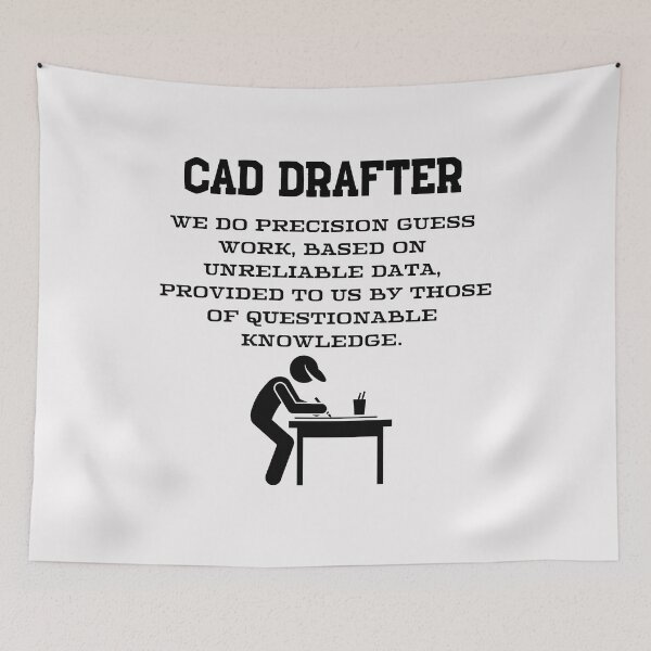 Item preview, Cad Drafter T- shirt designed and sold by J95doe.