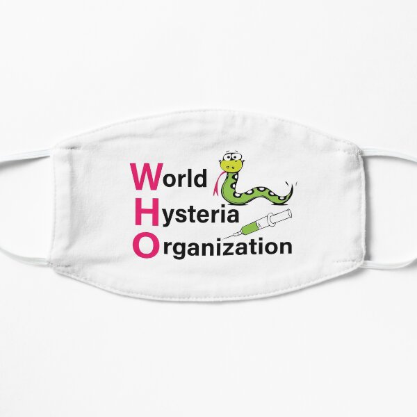 World Hysteria Organization Mask