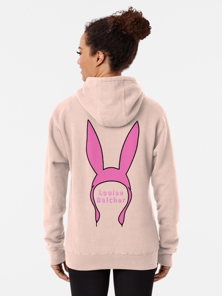 Louise belcher bunny ears from bobs burgers Pullover Hoodie for Sale by  Mayme