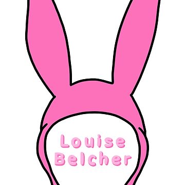 Bob's Burgers Louise Belcher Bunny Ears hat Pink bunny ears