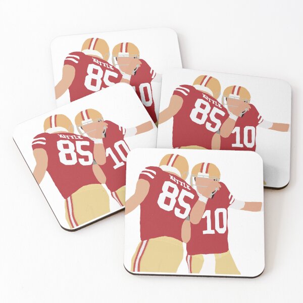 Item preview, jimmy g and george kittle  designed and sold by bhavya-s.