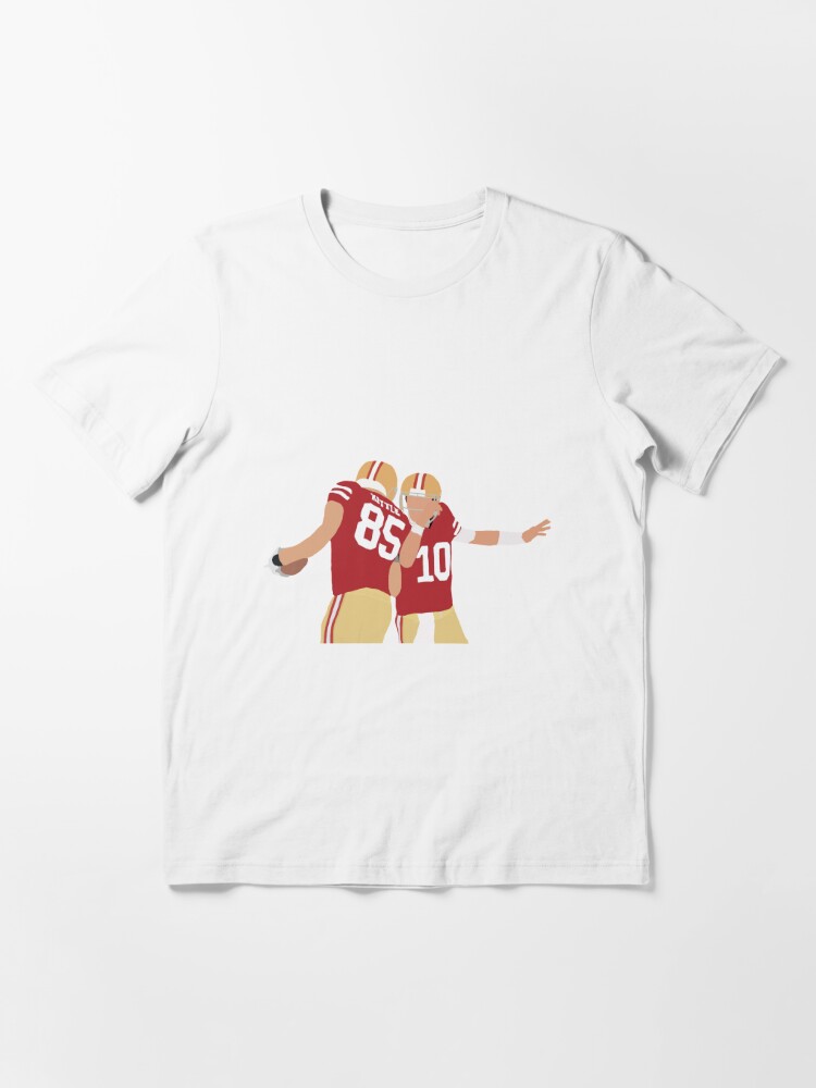 jimmy g and george kittle Essential T-Shirt for Sale by NathanaelCla