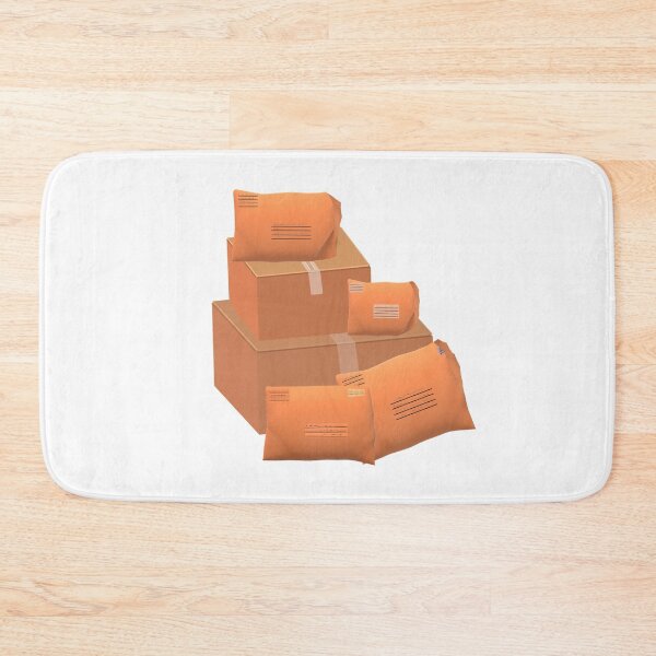 Item preview, Happy Snail Mail Packages (White Background) designed and sold by ArtByLM.