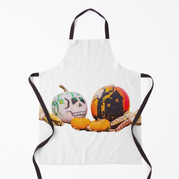 Item preview, Halloween Pumpkin Face and House Artwork designed and sold by Nayon24.