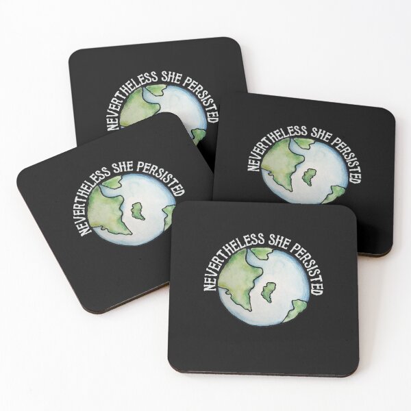 Item preview, Nevertheless she persisted earth day designed and sold by FrictionMaxxing.