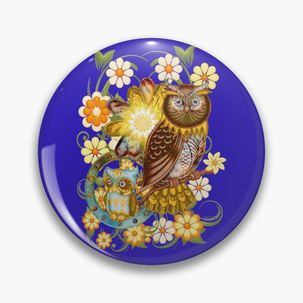 Item preview, Summer Owls, fantasy art designed and sold by LoneAngel.