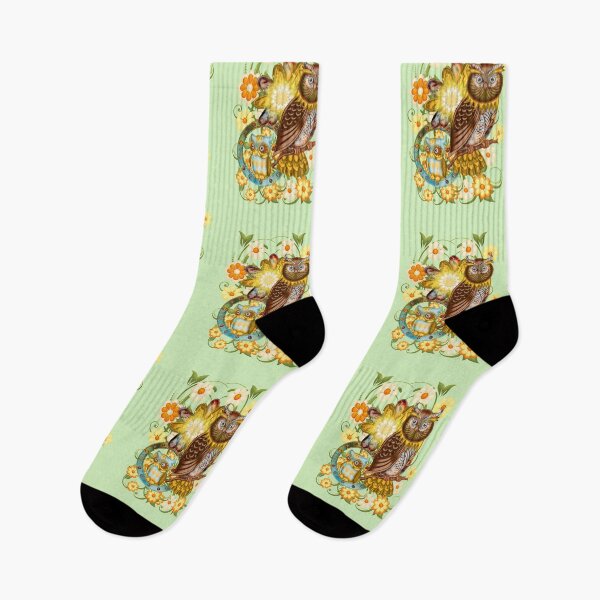 Item preview, Summer Owls, fantasy art designed and sold by LoneAngel.
