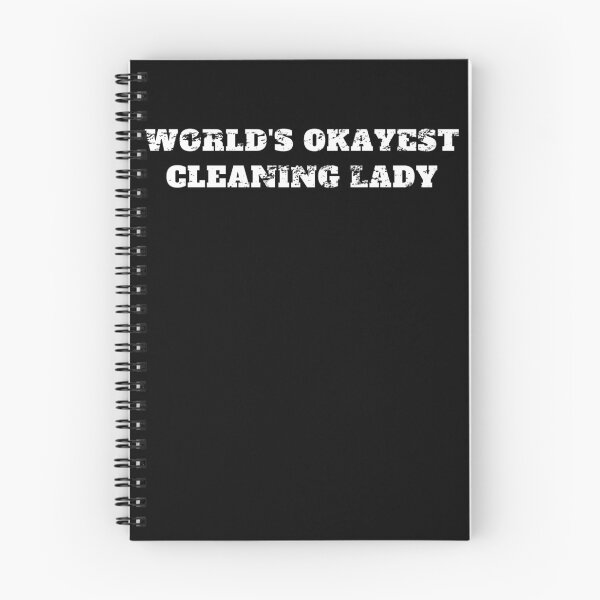 Item preview, Worlds okayest cleaning lady housekeeping Retro Vintage designed and sold by Jeangel97.