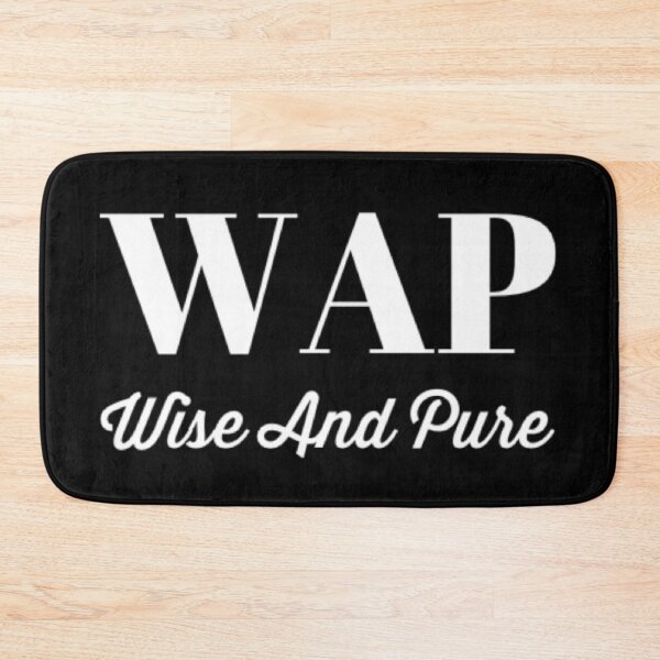 Item preview, Wise And Pure (WAP)  white designed and sold by LiveAndGlow.