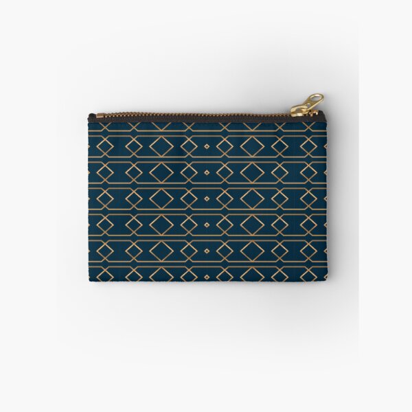Item preview, Geometric Luxury Yellow Blue Pattern designed and sold by PickCreation.