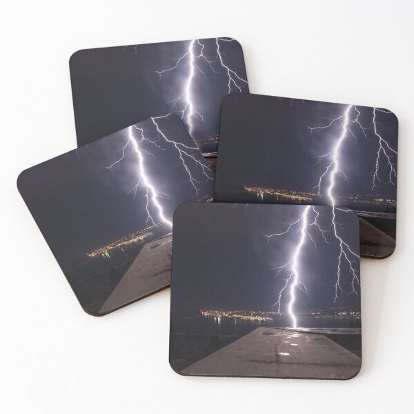 Item preview, Lightning in the Bay designed and sold by Joel Hunter.