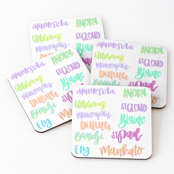 Item preview, minnesota cities stickers designed and sold by caseyjasper.
