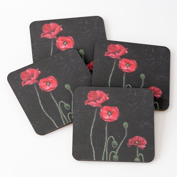 Item preview, Poppies designed and sold by art-by-salazar.