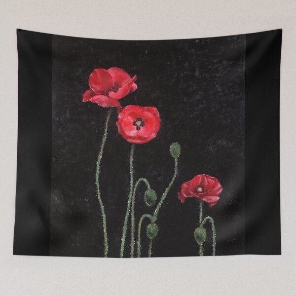 Item preview, Poppies designed and sold by art-by-salazar.