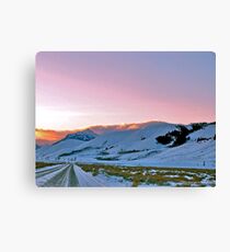 Alpine Glow Canvas Print
