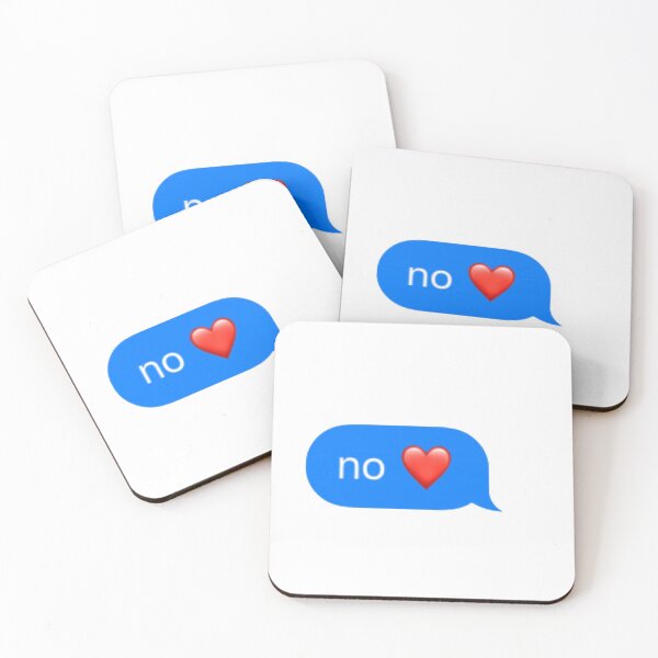 Item preview, no <3 text message designed and sold by 3llaw3ss.