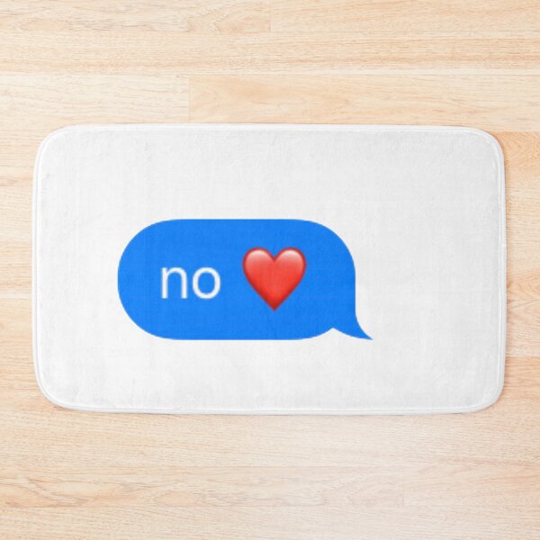 Item preview, no <3 text message designed and sold by 3llaw3ss.