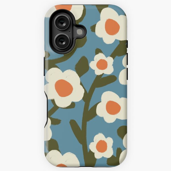 Retro Floral 2 iPhone Tough Case