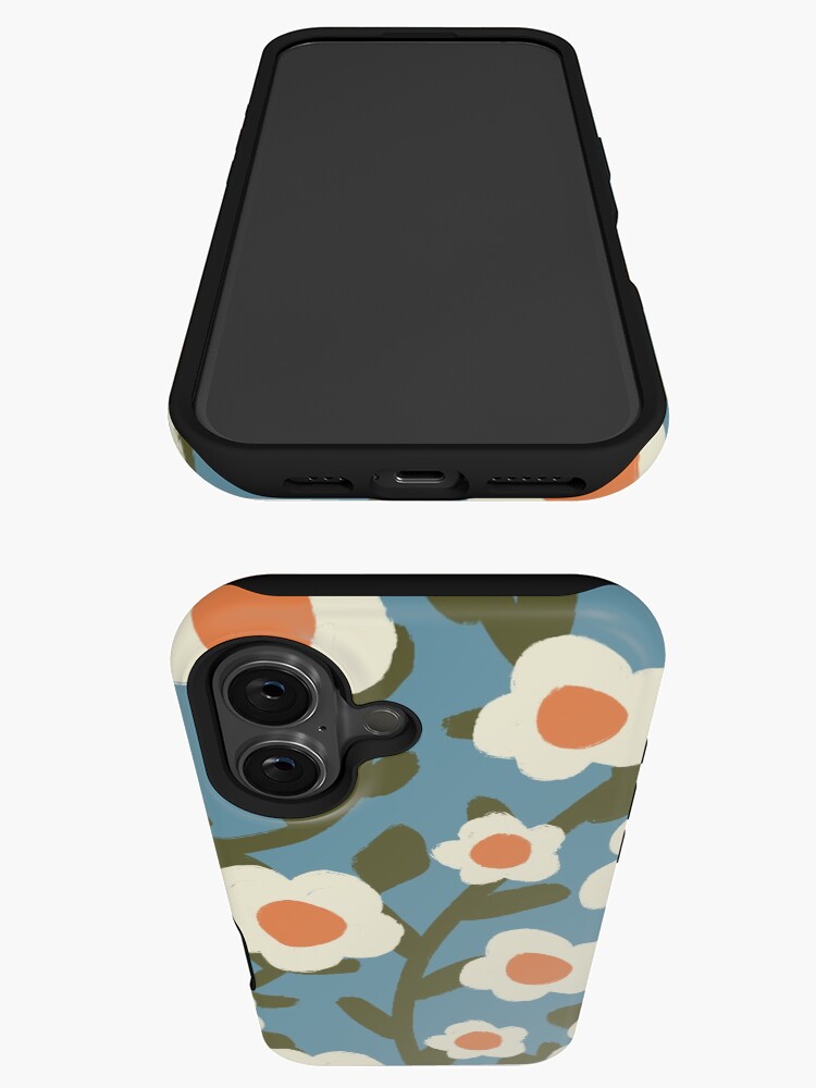 Thumbnail 3 of 4, iPhone Case, Retro Floral 2 designed and sold by sofriedart.