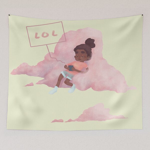 Item preview, Up in the Clouds designed and sold by SkeliRed.