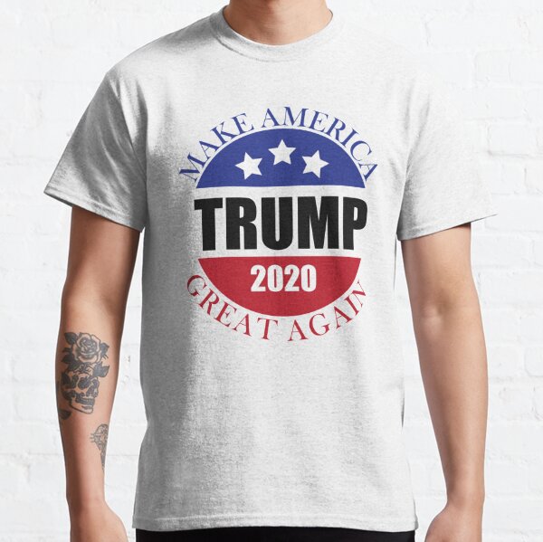 Trump 2020, Make America Great Again Logo Classic T-Shirt