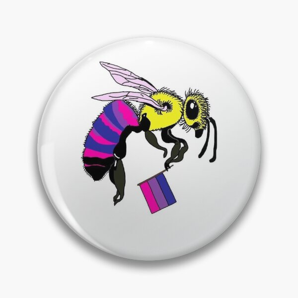 Item preview, Bi Pride Bee designed and sold by JaimeWinchester.