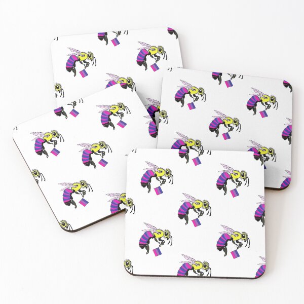 Item preview, Bi Pride Bee designed and sold by JaimeWinchester.