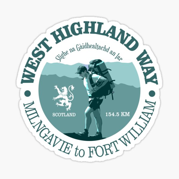 West Highland Way (T) Sticker
