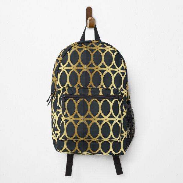 Item preview, Geometric Luxury Yellow Black Pattern designed and sold by TagCreation.