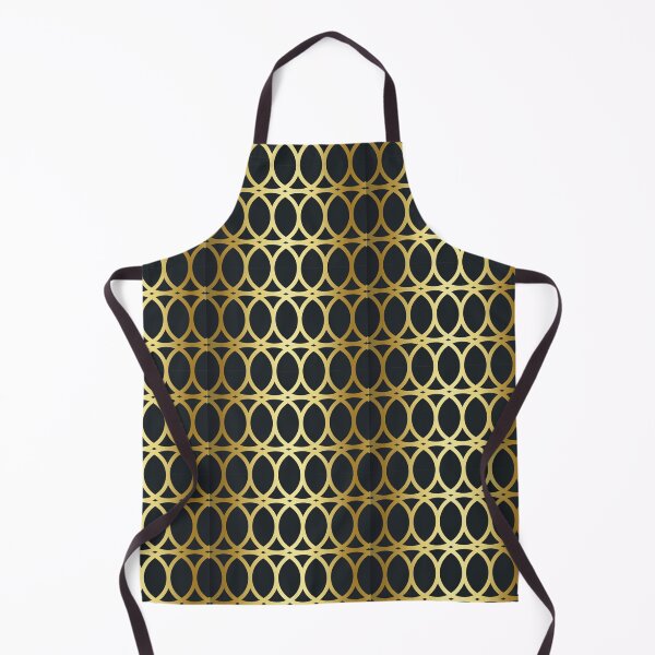 Item preview, Geometric Luxury Yellow Black Pattern designed and sold by TagCreation.
