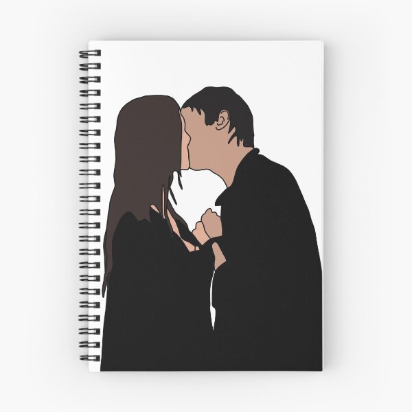 Item preview, Damon and Elena Rain Kiss designed and sold by Faithmichele.