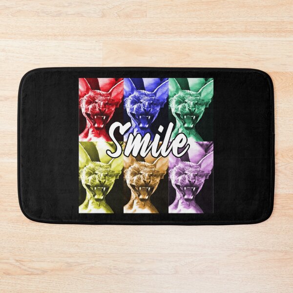 Item preview, Smile - Smiling Sphynx Cat - Hairless Cat designed and sold by SMilllar.