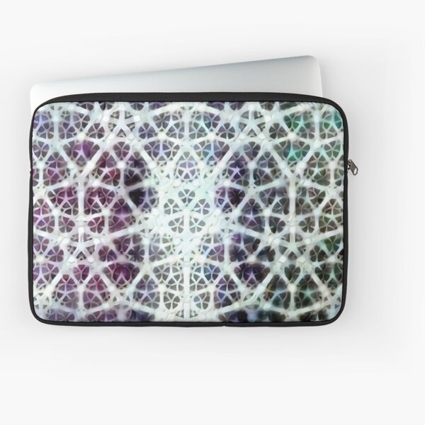 “Fractal Heart” Algorithmically Generated Fractal Design Laptop Sleeve