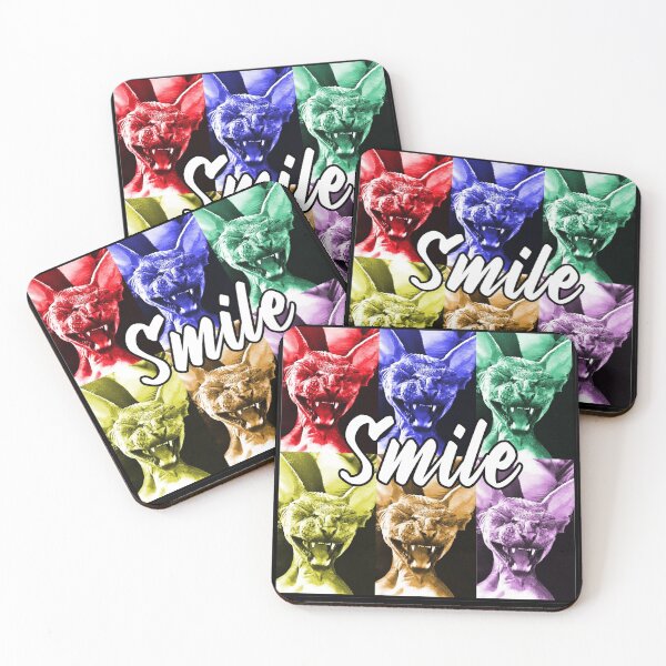 Item preview, Smile - Smiling Sphynx Cat - Hairless Cat designed and sold by SMilllar.