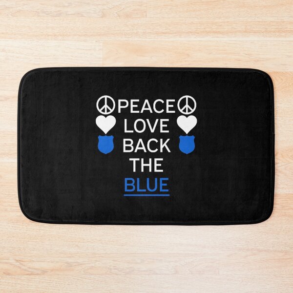 Item preview, Thin Blue Line -Support Peace, Love & Back The Blue designed and sold by Michael Schmidt.