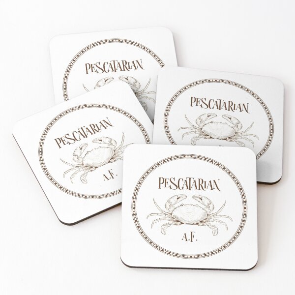 Item preview, Pescatarian A.F. designed and sold by candyco56.